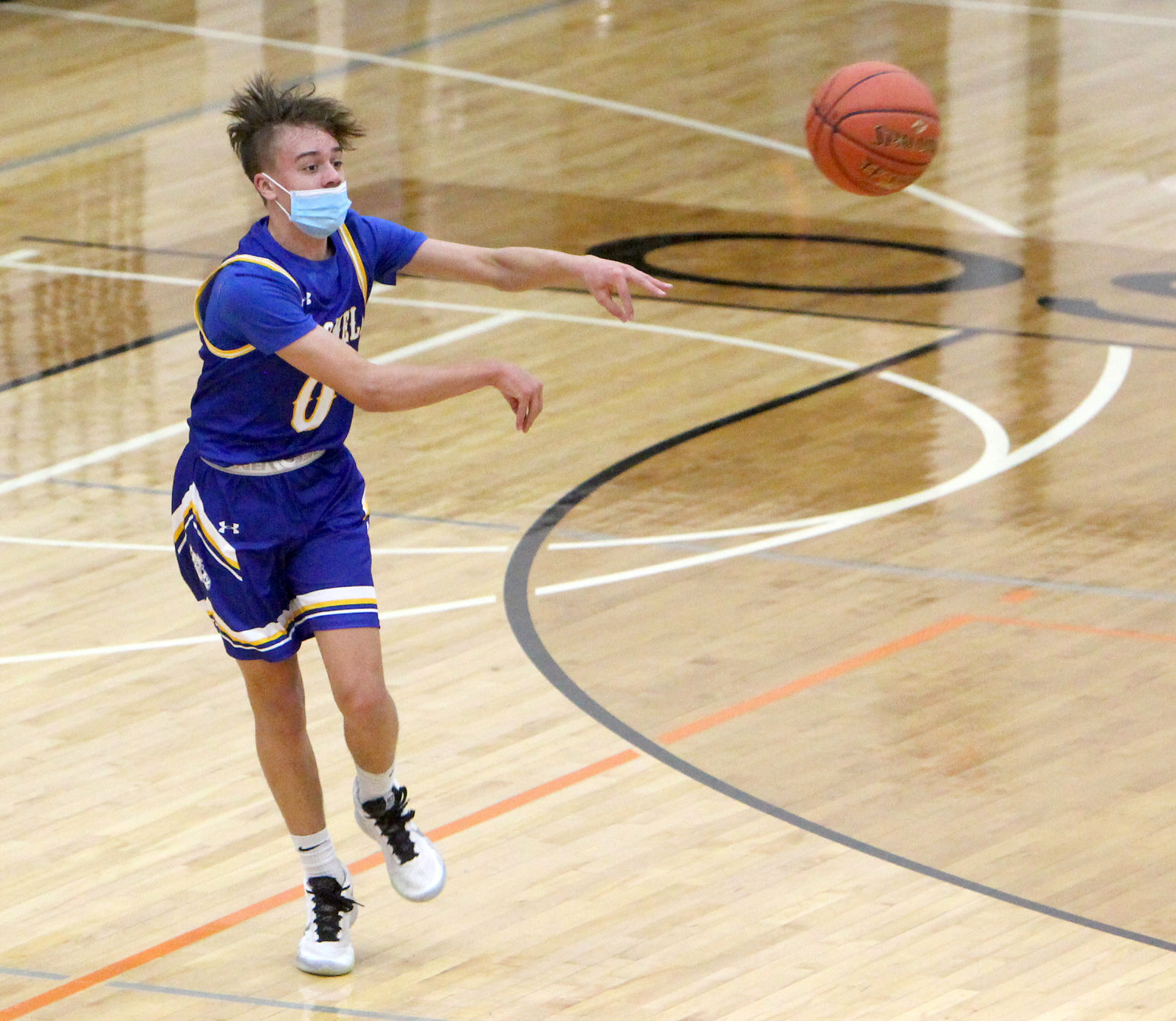 McDonell boys basketball at Osseo-Fairchild 1-11-21